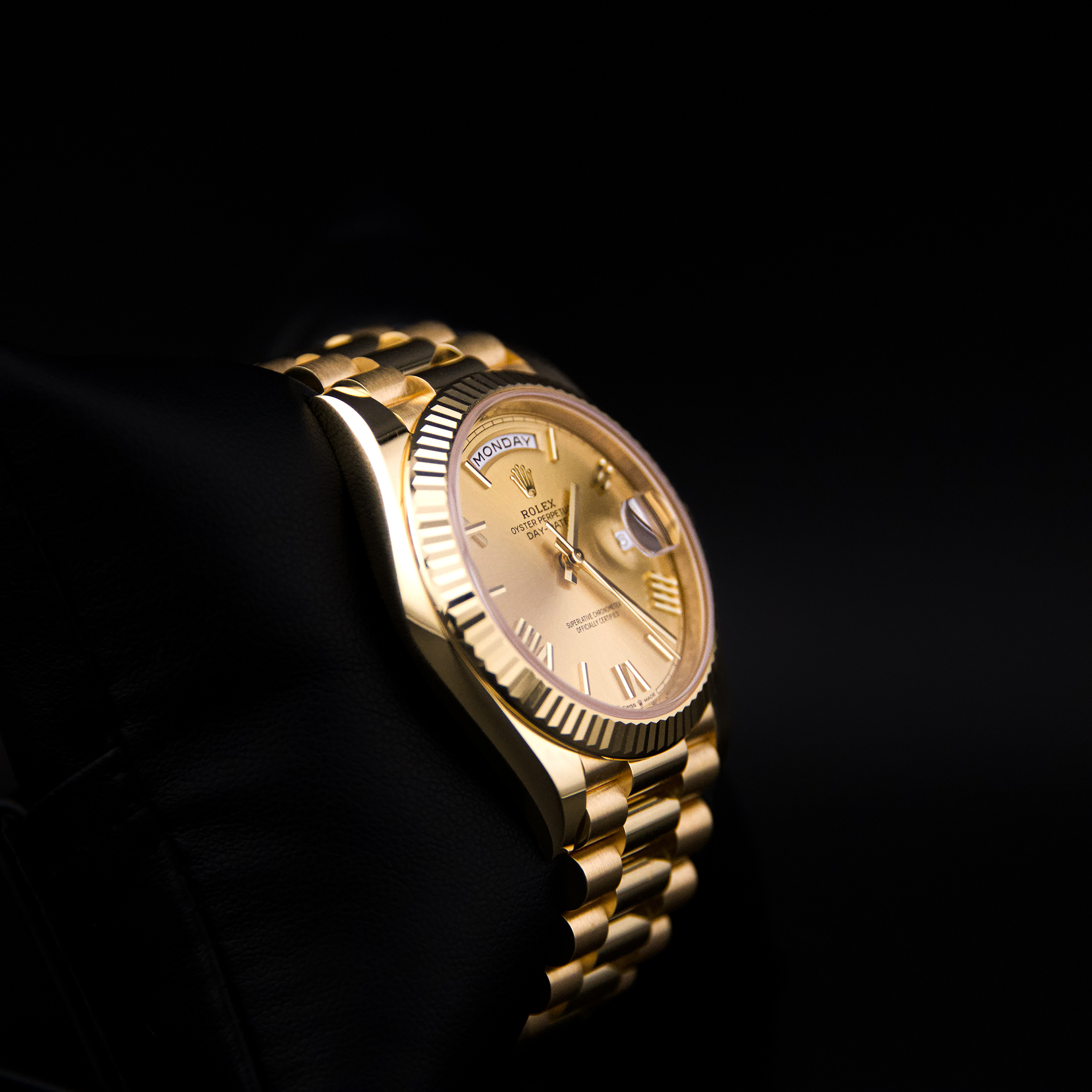 18K Yellow Gold 40 Day-Date Presidential W/ Gold Dial