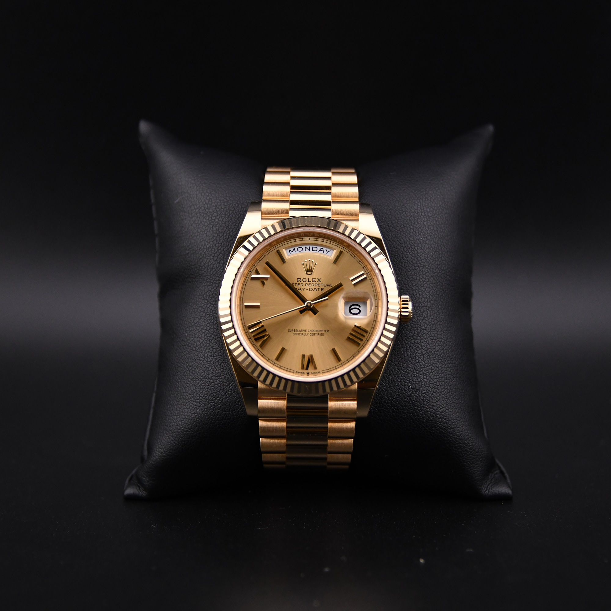 18K Yellow Gold 40 Day-Date Presidential W/ Gold Dial